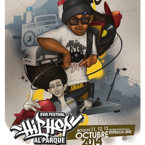 Pieza Gráfica de Festival al Parque 2014