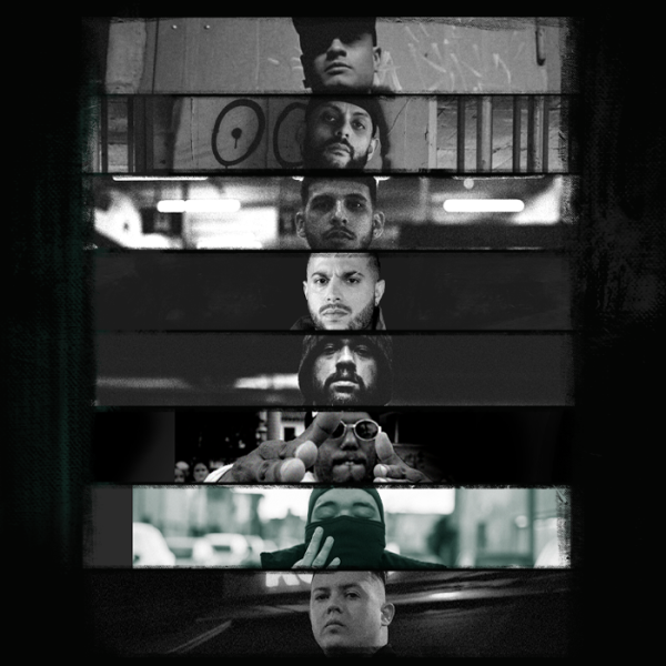 Fotografía collage de integrantes de El Dojo 