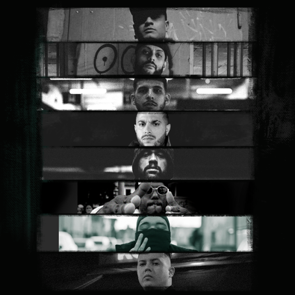 Fotografía collage de integrantes de El Dojo